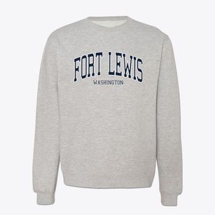 Fort Lewis Washington Traditional Crewneck Sweatshirt