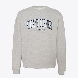 Hogans Corner Washington Traditional Crewneck Sweatshirt