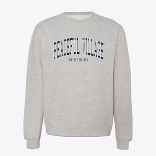 Peaceful Village Missouri Traditional Crewneck Sweatshirt