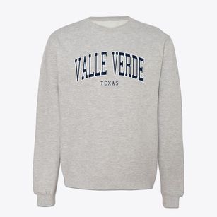 Valle Verde Texas Traditional Crewneck Sweatshirt