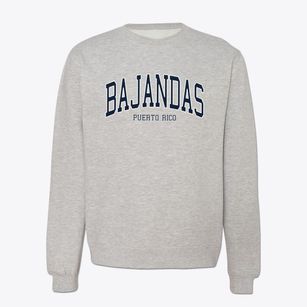 Bajandas Puerto Rico Traditional Crewneck Sweatshirt