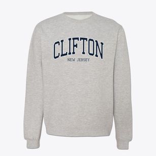 Clifton New Jersey Traditional Crewneck Sweatshirt