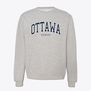Ottawa Kansas Traditional Crewneck Sweatshirt