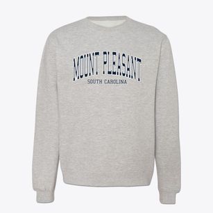 Mount Pleasant South Carolina Traditional Crewneck Sweatshirt
