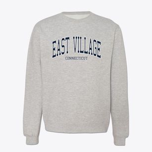 East Village Connecticut Traditional Crewneck Sweatshirt