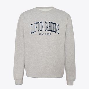 Clifton Gardens New York Traditional Crewneck Sweatshirt