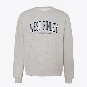 West Finley Pennsylvania Traditional Crewneck Sweatshirt