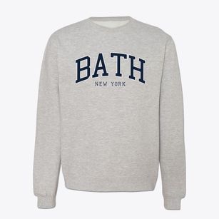 Bath New York Traditional Crewneck Sweatshirt