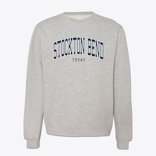 Stockton Bend Texas Traditional Crewneck Sweatshirt