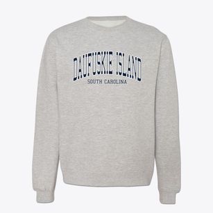 Daufuskie Island South Carolina Traditional Crewneck Sweatshirt