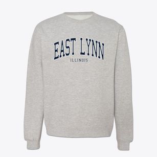 East Lynn Illinois Traditional Crewneck Sweatshirt