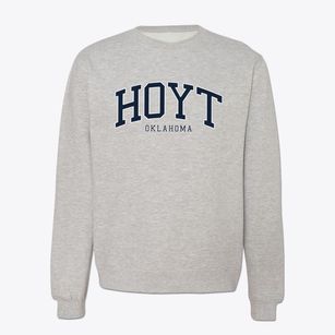 Hoyt Oklahoma Traditional Crewneck Sweatshirt