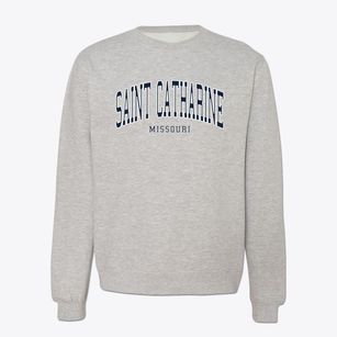 Saint Catharine Missouri Traditional Crewneck Sweatshirt