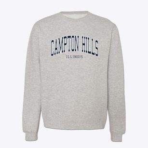 Campton Hills Illinois Traditional Crewneck Sweatshirt