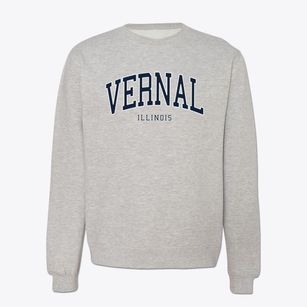 Vernal Illinois Traditional Crewneck Sweatshirt