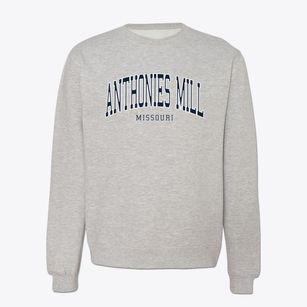 Anthonies Mill Missouri Traditional Crewneck Sweatshirt