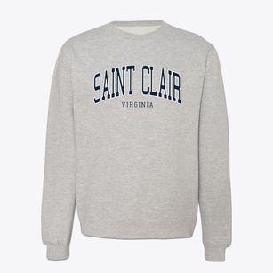 Saint Clair Virginia Traditional Crewneck Sweatshirt