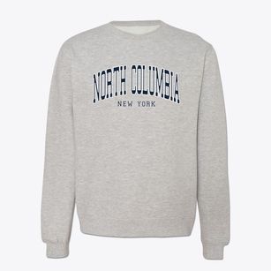 North Columbia New York Traditional Crewneck Sweatshirt