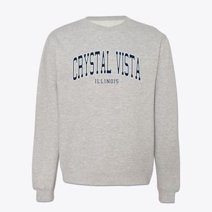 Crystal Vista Illinois Traditional Crewneck Sweatshirt