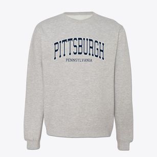 Pittsburgh Pennsylvania Traditional Crewneck Sweatshirt