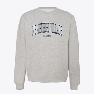 Newburgh Village Maine Traditional Crewneck Sweatshirt