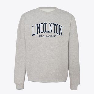 Lincolnton North Carolina Traditional Crewneck Sweatshirt