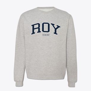 Roy Idaho Traditional Crewneck Sweatshirt