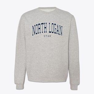 North Logan Utah Traditional Crewneck Sweatshirt