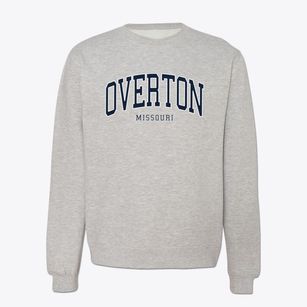 Overton Missouri Traditional Crewneck Sweatshirt