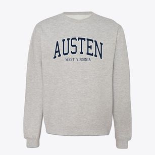 Austen West Virginia Traditional Crewneck Sweatshirt