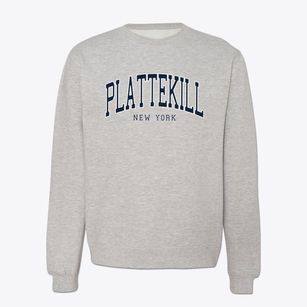 Plattekill New York Traditional Crewneck Sweatshirt