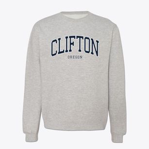 Clifton Oregon Traditional Crewneck Sweatshirt