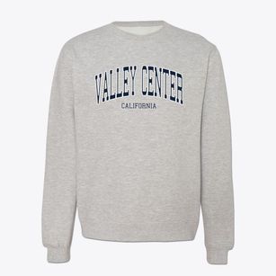 Valley Center California Traditional Crewneck Sweatshirt