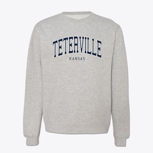 Teterville Kansas Traditional Crewneck Sweatshirt