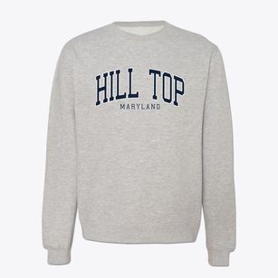 Hill Top Maryland Traditional Crewneck Sweatshirt