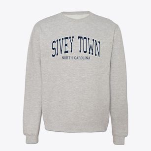 Sivey Town North Carolina Traditional Crewneck Sweatshirt