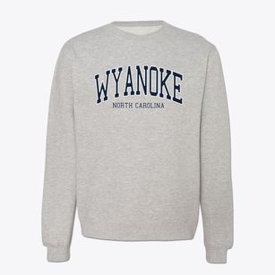 Wyanoke North Carolina Traditional Crewneck Sweatshirt