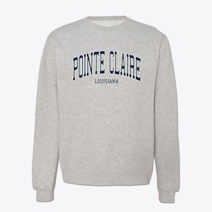 Pointe Claire Louisiana Traditional Crewneck Sweatshirt