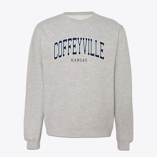 Coffeyville Kansas Traditional Crewneck Sweatshirt