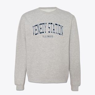 Venedy Station Illinois Traditional Crewneck Sweatshirt
