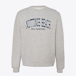 Nuttings Beach New Hampshire Traditional Crewneck Sweatshirt