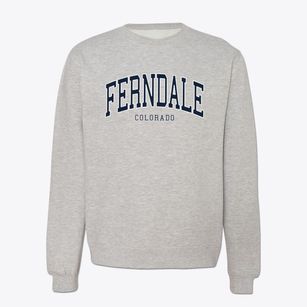 Ferndale Colorado Traditional Crewneck Sweatshirt