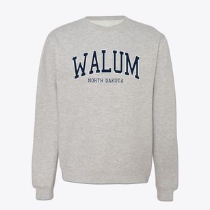Walum North Dakota Traditional Crewneck Sweatshirt