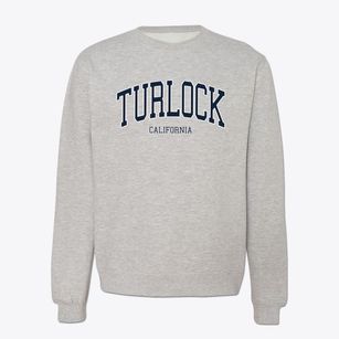 Turlock California Traditional Crewneck Sweatshirt