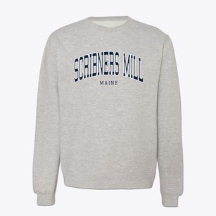 Scribners Mill Maine Traditional Crewneck Sweatshirt