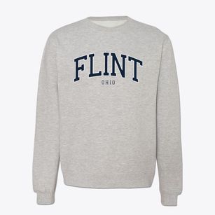 Flint Ohio Traditional Crewneck Sweatshirt