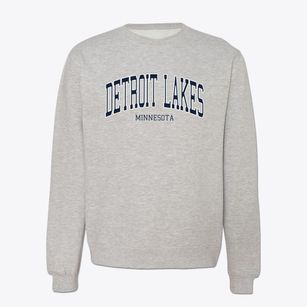 Detroit Lakes Minnesota Traditional Crewneck Sweatshirt