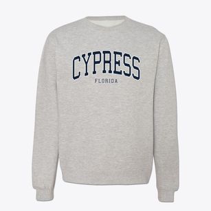 Cypress Florida Traditional Crewneck Sweatshirt