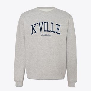 K'ville Georgia Traditional Crewneck Sweatshirt