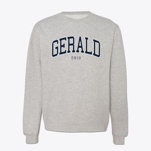 Gerald Ohio Traditional Crewneck Sweatshirt